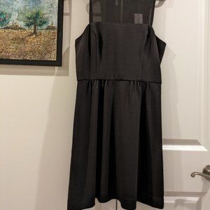 Banana Republic Black Fit-and-Flare Dress